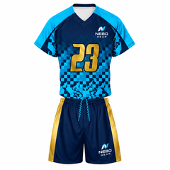 High Quality 100% Polyester Eco-Friendly Lacrosse Uniform Adult Men's