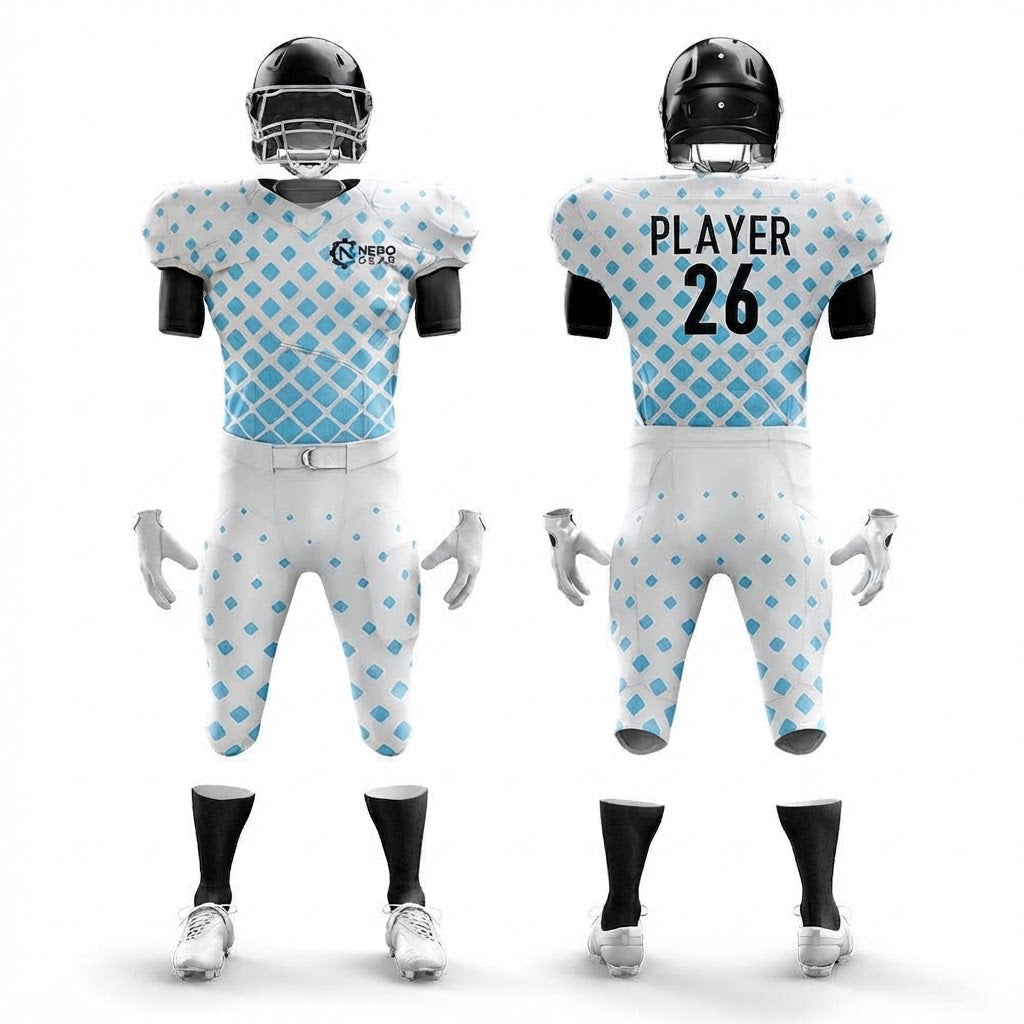 2026 New Style Men's Classic Football Uniform American Football Jersey Shorts Set