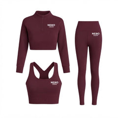 Women's Sportswear Fitness Gym Wear Women High Waist Seamless Yoga Sets