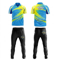New Design Custom Sublimated Breathable Cricket Uniform