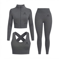 Women's Sportswear Fitness Gym Wear Women High Waist Seamless Yoga Sets