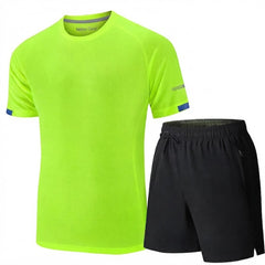 Custom Outfit Men's Gym Wear Top and Beach Shorts Jogger 2 Pieces Suit