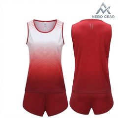 Custom Team Running Active Wear Quick Dry Sleeveless Marathon Jersey Track Club