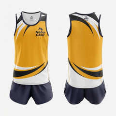 2026 100% Polyester Material Track & Field Uniform