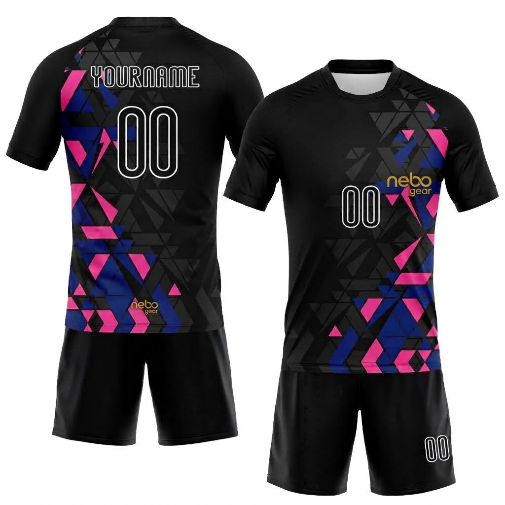 High-Quality Customizable Men's Volleyball Jersey Uniforms 100% Polyester