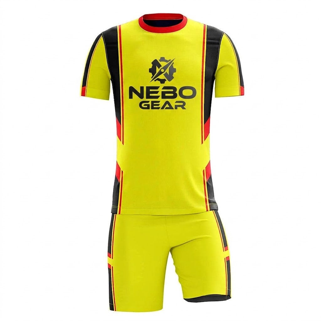 Customized Logo Printed Short Style Soccer Jerseys New Design