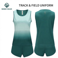 Custom Team Running Active Wear Quick Dry Sleeveless Marathon Jersey Track Club