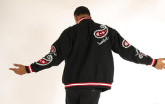 Men's Varsity Jacket Urban Padding Quilted Lining Heavy Fashion Jacket