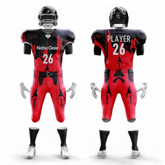 American Football Uniform Breathable Anti Bacterial Quick Dry Moisture Wicking 100% Polyester