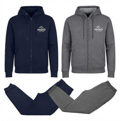 Men Women Unisex Couple Set Autumn Casual Lightweight Solid Hooded Zip-Up Jacket