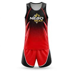 Latest Designs Custom Wholesale Youth Track and Field Wear Race Uniform Training Wear