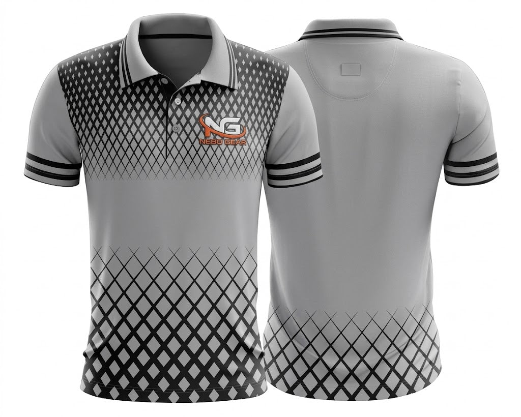 Customize logo Short Sports Golf T-shirt T-shirts With Stripes Printed Polyester