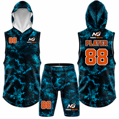 Sublimation Design Breathable Summer 7V7 Football Uniforms