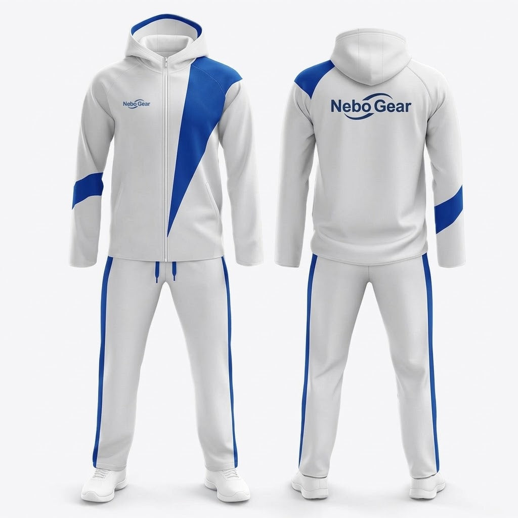 Custom Sublimated 100% Polyester Breathable Quick Dry Tracksuit