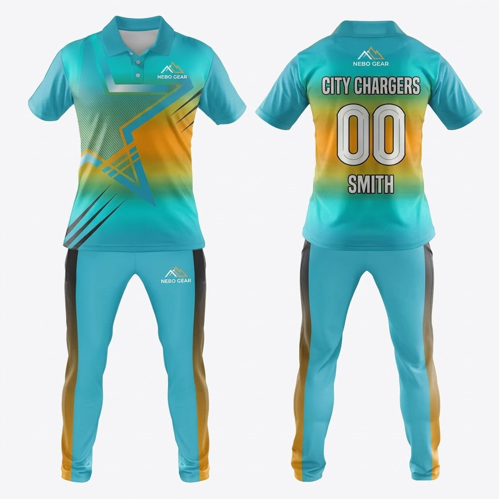 Hot Selling Best Design Custom Logo Printing Team Sports Wear Cricket Uniform