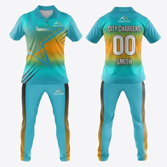 Hot Selling Best Design Custom Logo Printing Team Sports Wear Cricket Uniform