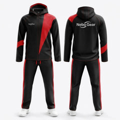 Custom Sublimated 100% Polyester Breathable Quick Dry Tracksuit
