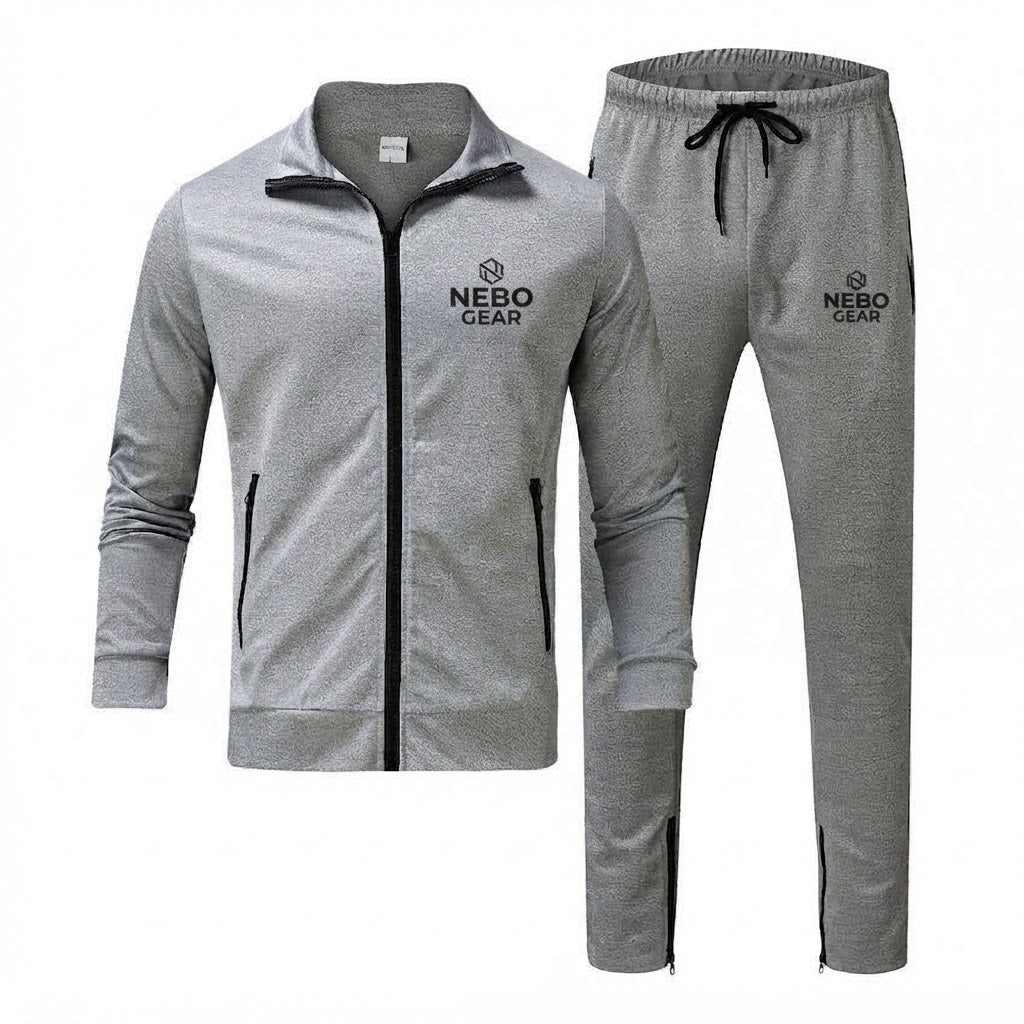 Customized Top Design New Arrival Men's Gym Fitness Printed Tracksuit Set Casual Winter