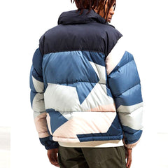 New Arrival Men's Warn Winter Shiny Quilted Puffer Jacket Windbreaker Padded