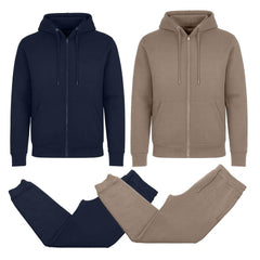 Men Women Unisex Couple Set Autumn Casual Lightweight Solid Hooded Zip-Up Jacket