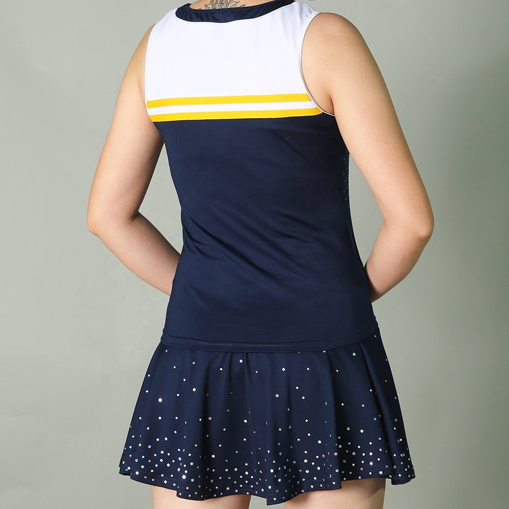 2026 Custom Professional Cheerleading Uniform Sets Sleeveless