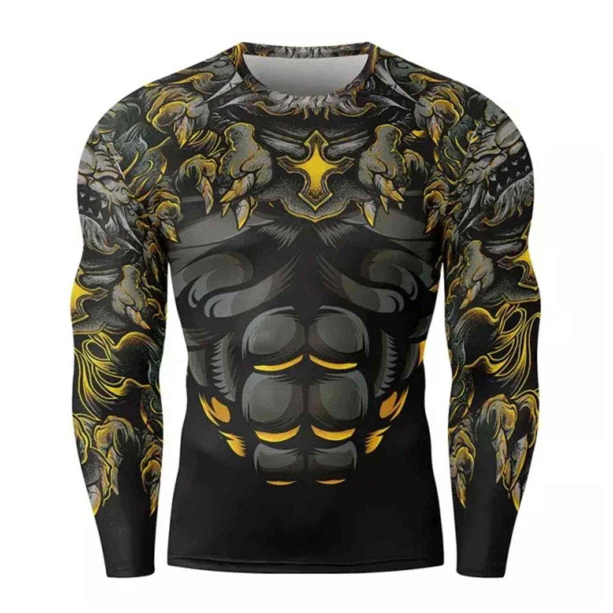 Pakistan Manufacturer Latest Design 2026 Compression Shirts Spandex Polyester Men