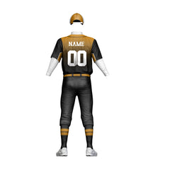 Softball Baseball Uniforms Customized Breathable 100% Polyester Crew Neck