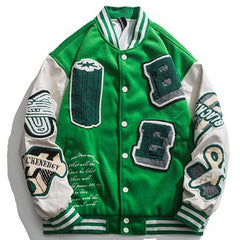 2026 OEM New Arrival Fashion Rib Sleeve Letter Embroidery Brand Clothing