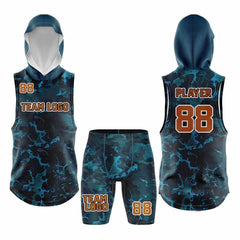 Sublimation Design Breathable Summer 7V7 Football Uniforms
