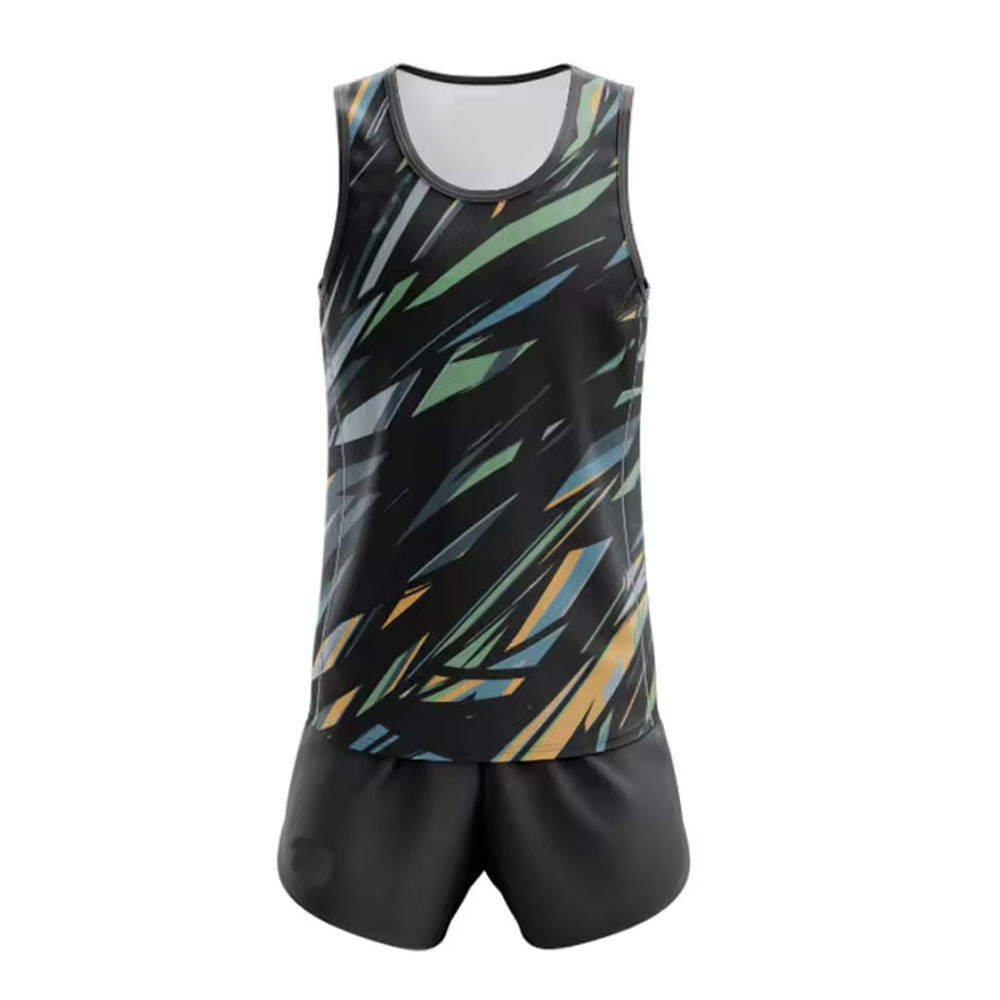 New Arrival High Quality Team Wear Track Field Uniform Quick Dry Polyester