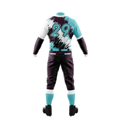 Good Quality New Design Printed Adult Men's Baseball Uniform