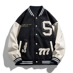 2026 OEM New Arrival Fashion Rib Sleeve Letter Embroidery Brand Clothing