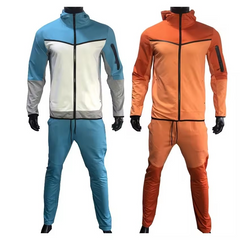 Custom Sport Tracksuit Warm-Ups Jacket With Pants Sublimation Printing