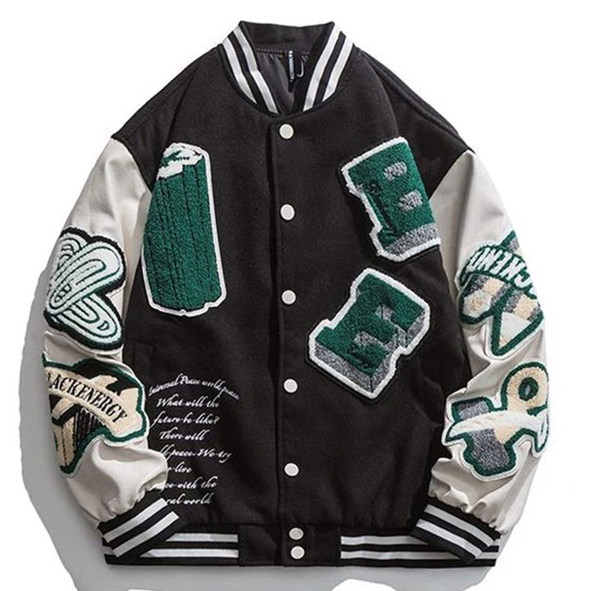 2026 OEM New Arrival Fashion Rib Sleeve Letter Embroidery Brand Clothing