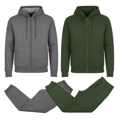 Men Women Unisex Couple Set Autumn Casual Lightweight Solid Hooded Zip-Up Jacket
