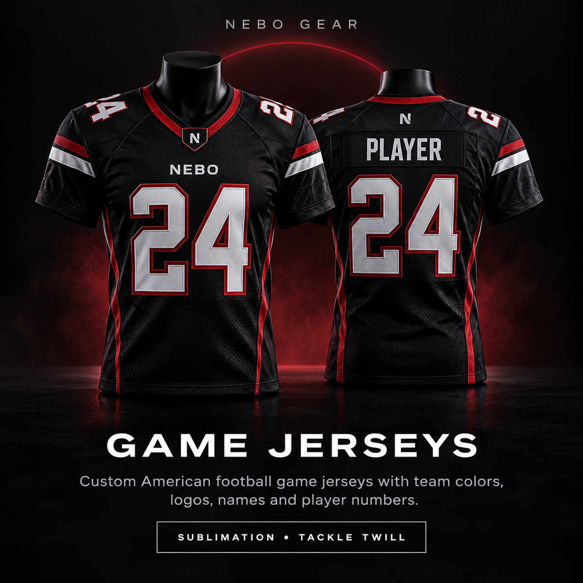 Custom American Football Game Jerseys