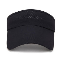 Unisex Sports Visor Cap with Athletic Mesh Custom Logo
