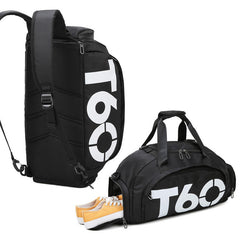 Large Multifunctional Waterproof Nylon Sports Backpack Travel Carry Bag