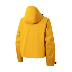 Women's Cropped Seamless Softshell Jacket Fully Seam Sealed Water Resistant