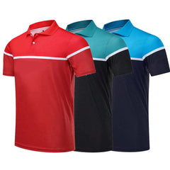 Custom Design Your Own Brand Polo Shirt Short Sleeve Men's 100% Polyester Quick Dry
