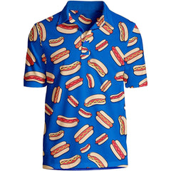 Men' Polo Shirts 92 % Polyester 8% Spandex Sublimation Sports T Shirt & Polo Shirts