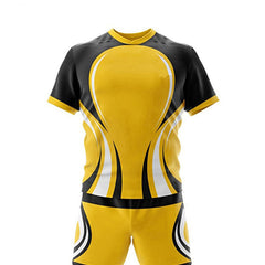 Customized Rugby Uniform Custom Color Team Set OEM Design Spandex/Cotton Material