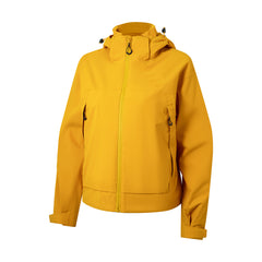 Women's Cropped Seamless Softshell Jacket Fully Seam Sealed Water Resistant