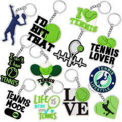 Custom Sports Keyring Volleyball Basketball Golf Ball Hockey Soft Keychain
