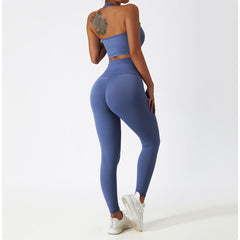 Fitness Clothes for Gym Wear Women Sets 3 Pieces Yoga Jackets Leggings Sports Bras Set