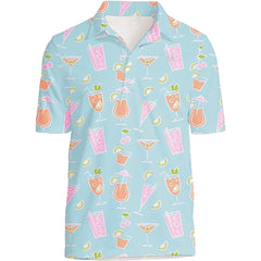 Men' Polo Shirts 92 % Polyester 8% Spandex Sublimation Sports T Shirt & Polo Shirts