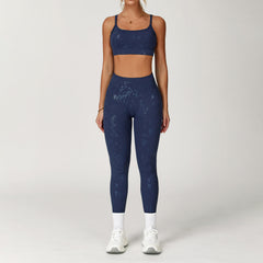 Women's Compression Gym Yoga Set Fashion 5 Piece Outdoor Activewear Workout