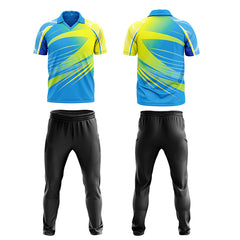 New Design Custom Sublimated Breathable Cricket Uniform