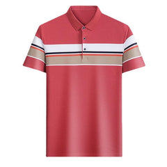 2026 New Summer Sleeved T-shirt Youth Trend Polo Shirt Lapel Casual