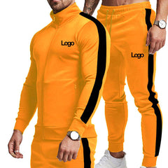 Custom Fitness Two Piece Activewear Sports Wear Sets Spandex Men Active Wear